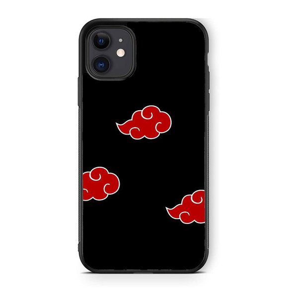 Naruto Akatsuki Red Clouds iPhone Case - Picture 1 of 1